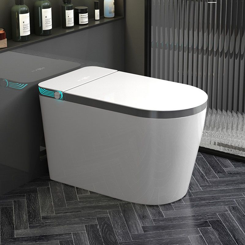 Household Smart Toilet Automatic Flip Cover UV Sterilization Electric Induction Toilet Clearhalo 'Bathroom Remodel & Bathroom Fixtures' 'Home Improvement' 'home_improvement' 'home_improvement_toilets' 'Toilets & Bidets' 'Toilets' 1200x1200_2257c04a-88b9-4fe5-a83d-7186ace092d2
