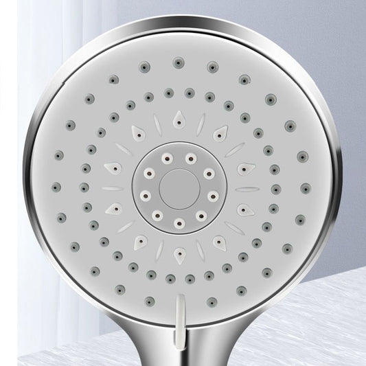 Modern Adjustable Hand Shower Chrome Round Handheld Shower Head Clearhalo 'Bathroom Remodel & Bathroom Fixtures' 'Home Improvement' 'home_improvement' 'home_improvement_shower_heads' 'Shower Heads' 'shower_heads' 'Showers & Bathtubs Plumbing' 'Showers & Bathtubs' 1200x1200_226c1144-de3c-422a-ace6-4826dec06fff