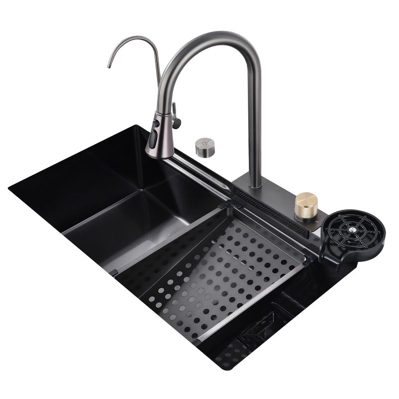 Modern Kitchen Sink Stainless Steel Noise-cancelling Drop-In Kitchen Sink with Faucet Clearhalo 'Home Improvement' 'home_improvement' 'home_improvement_kitchen_sinks' 'Kitchen Remodel & Kitchen Fixtures' 'Kitchen Sinks & Faucet Components' 'Kitchen Sinks' 'kitchen_sinks' 1200x1200_22a778a0-0d87-4e4e-8a1d-5ad22b11019b