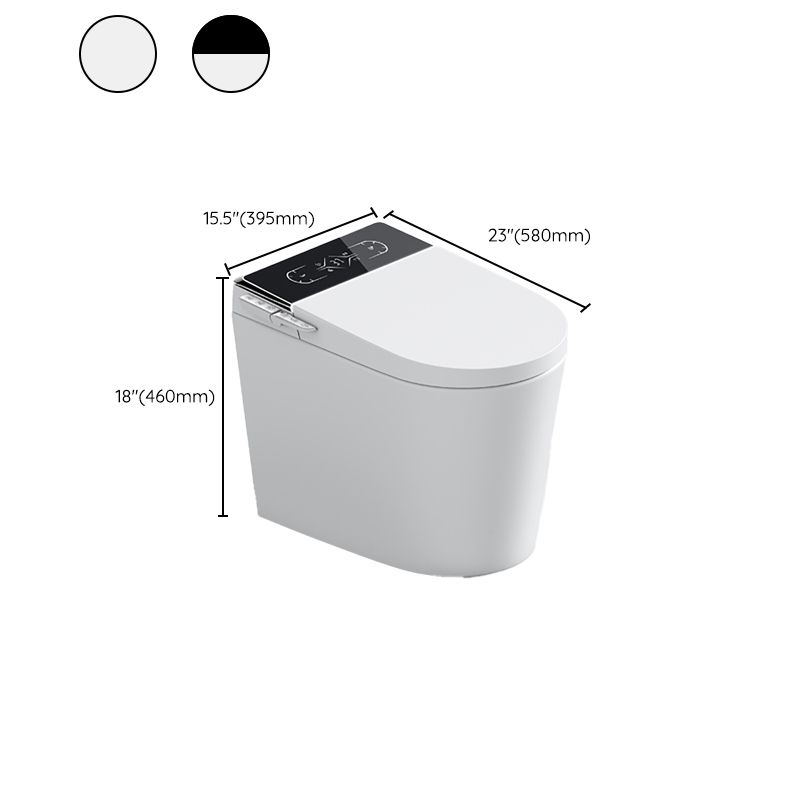 Elongated Smart All-In-One Toilet Seat Bidet with Heated Seat Clearhalo 'Bathroom Remodel & Bathroom Fixtures' 'Bidets' 'Home Improvement' 'home_improvement' 'home_improvement_bidets' 'Toilets & Bidets' 1200x1200_22b140c5-a116-4969-ac3b-c591d56e946e