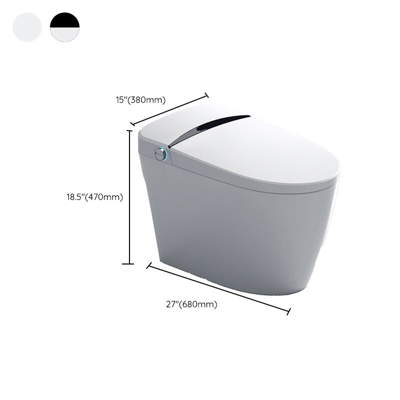 White Floor Mount Bidet Elongated Floor Standing Bidet with Heated Seat Clearhalo 'Bathroom Remodel & Bathroom Fixtures' 'Bidets' 'Home Improvement' 'home_improvement' 'home_improvement_bidets' 'Toilets & Bidets' 1200x1200_22df974b-ea5c-44a1-8c0d-3a927c489de0