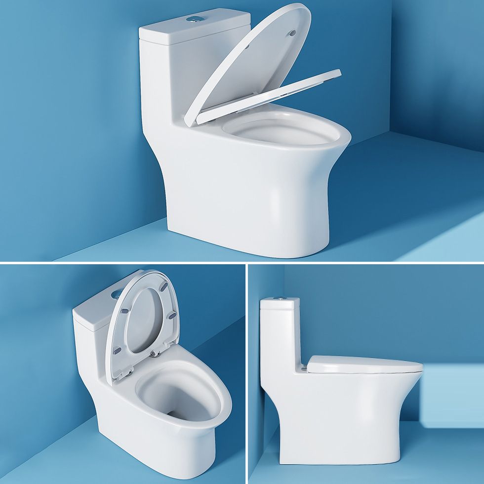 Contemporary One Piece Toilet Floor Mounted White Toilet Bowl for Washroom Clearhalo 'Bathroom Remodel & Bathroom Fixtures' 'Home Improvement' 'home_improvement' 'home_improvement_toilets' 'Toilets & Bidets' 'Toilets' 1200x1200_22eb28c3-d113-4c82-8c78-0d070f4e72a1