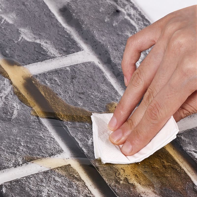 Industrial 3D Wainscoting 11.81"W X 23.62"H Peel and Stick Wainscoting Clearhalo 'Flooring 'Home Improvement' 'home_improvement' 'home_improvement_wall_paneling' 'Wall Paneling' 'wall_paneling' 'Walls & Ceilings' Walls and Ceiling' 1200x1200_22f07e20-b8f1-40f6-9774-a18588caaa55