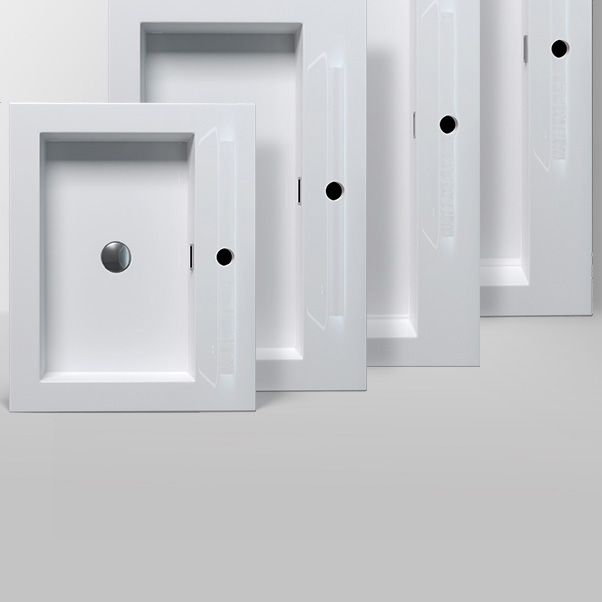 Modern Bathroom Sink Man Made Rock Rectangular Vessel Bathroom Sink with Pop-Up Drain Clearhalo 'Bathroom Remodel & Bathroom Fixtures' 'Bathroom Sinks & Faucet Components' 'Bathroom Sinks' 'bathroom_sink' 'Home Improvement' 'home_improvement' 'home_improvement_bathroom_sink' 1200x1200_231b1db2-044d-42e2-b528-fa53f009f08e