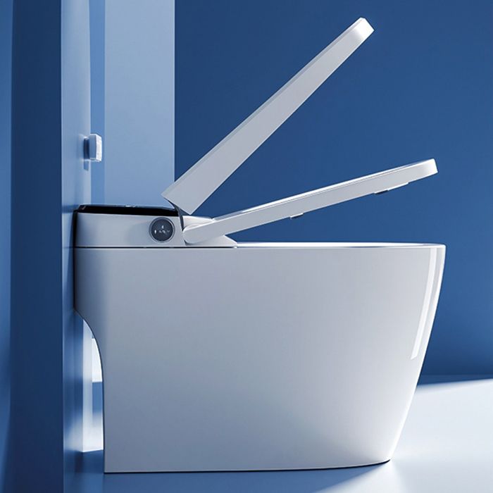 Ceramic Floor Standing Bidet Stain Resistant Elongated Floor Mount Bidet Clearhalo 'Bathroom Remodel & Bathroom Fixtures' 'Bidets' 'Home Improvement' 'home_improvement' 'home_improvement_bidets' 'Toilets & Bidets' 1200x1200_231cd5aa-7878-41b1-be23-da1cb0fc2249