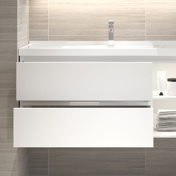 Wood Frame Bath Vanity Door Wall-Mounted Single Sink Mirror Rectangular White Vanity Clearhalo 'Bathroom Remodel & Bathroom Fixtures' 'Bathroom Vanities' 'bathroom_vanities' 'Home Improvement' 'home_improvement' 'home_improvement_bathroom_vanities' 1200x1200_2335ccb9-20a7-484b-8ed9-72b752bed050