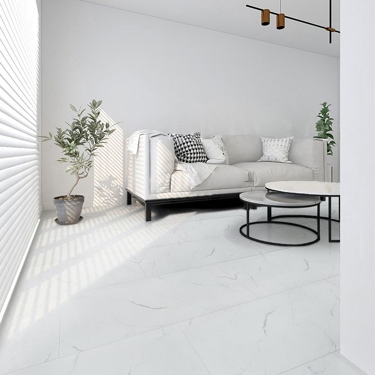 Industry Style Flooring Ceramic Marble Rectangular Indoor Waterproof Flooring Clearhalo 'Flooring 'Home Improvement' 'home_improvement' 'home_improvement_laminate_flooring' 'Laminate Flooring' 'laminate_flooring' Walls and Ceiling' 1200x1200_2342a0cb-ff10-4213-8d5c-d15b2842d8ca