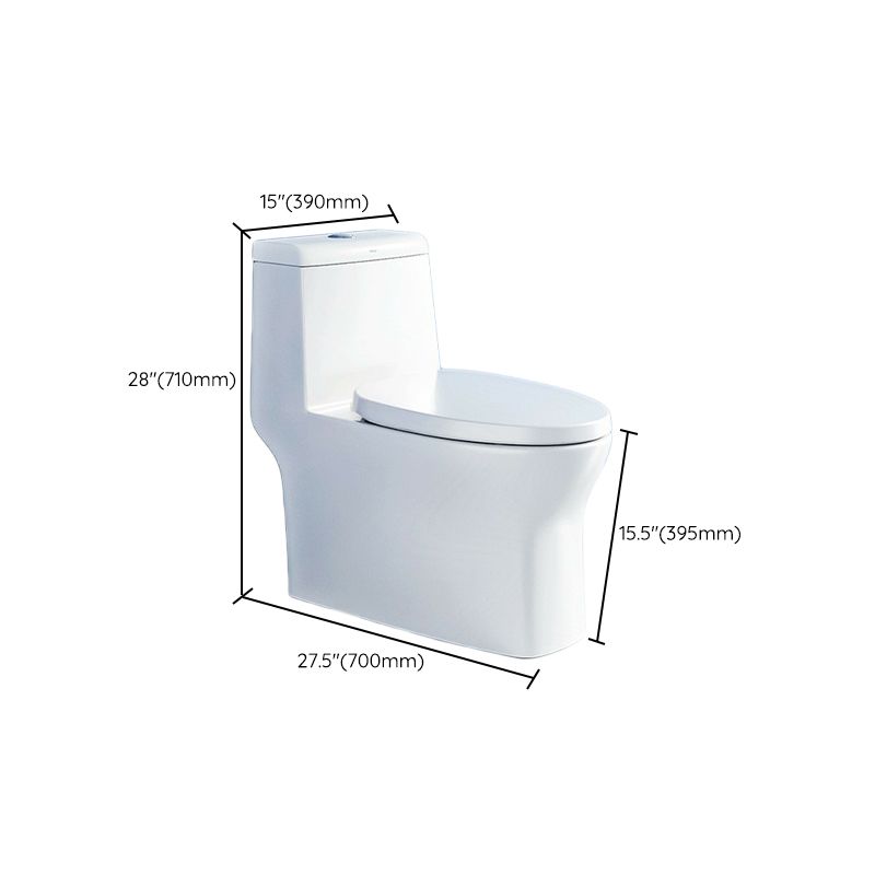 Traditional Porcelain Toilet One Piece Floor Mounted Siphon Jet Toilet Clearhalo 'Bathroom Remodel & Bathroom Fixtures' 'Home Improvement' 'home_improvement' 'home_improvement_toilets' 'Toilets & Bidets' 'Toilets' 1200x1200_2356d04c-fb15-4e0f-9deb-5292ac054817