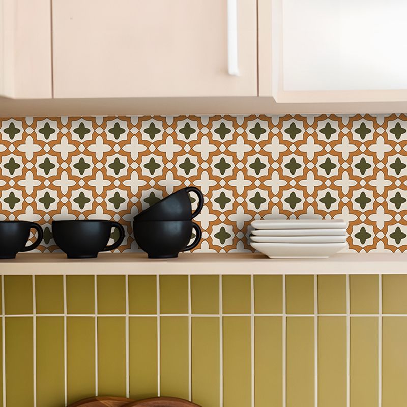 Mosaic Peel & Stick Tile Square Water Resistant Tile for Backsplash Wall Clearhalo 'Flooring 'Home Improvement' 'home_improvement' 'home_improvement_peel_stick_blacksplash' 'Peel & Stick Backsplash Tile' 'peel_stick_blacksplash' 'Walls & Ceilings' Walls and Ceiling' 1200x1200_237ebc58-42fa-4ff9-aa52-1762fe50d600