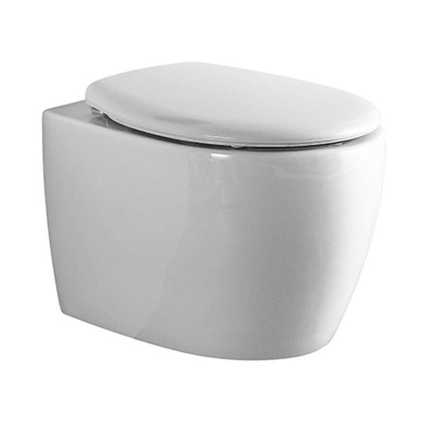 Contemporary All-In-One Flush Toilet Wall Mount Porcelain Urine Toilet Clearhalo 'Bathroom Remodel & Bathroom Fixtures' 'Home Improvement' 'home_improvement' 'home_improvement_toilets' 'Toilets & Bidets' 'Toilets' 1200x1200_237f2b86-f920-40a8-8217-7497811acea5