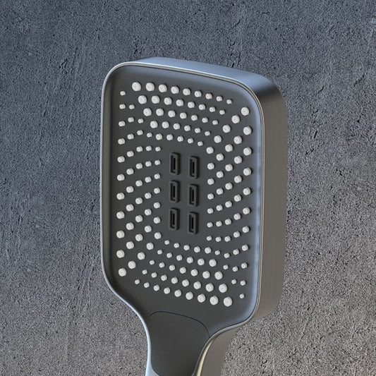 Modern Wall Mounted Adjustable Water Flow Shower Faucet Shower Hose Shower System Clearhalo 'Bathroom Remodel & Bathroom Fixtures' 'Home Improvement' 'home_improvement' 'home_improvement_shower_faucets' 'Shower Faucets & Systems' 'shower_faucets' 'Showers & Bathtubs Plumbing' 'Showers & Bathtubs' 1200x1200_2396b55c-a473-4095-a6fb-d485720e1bcb