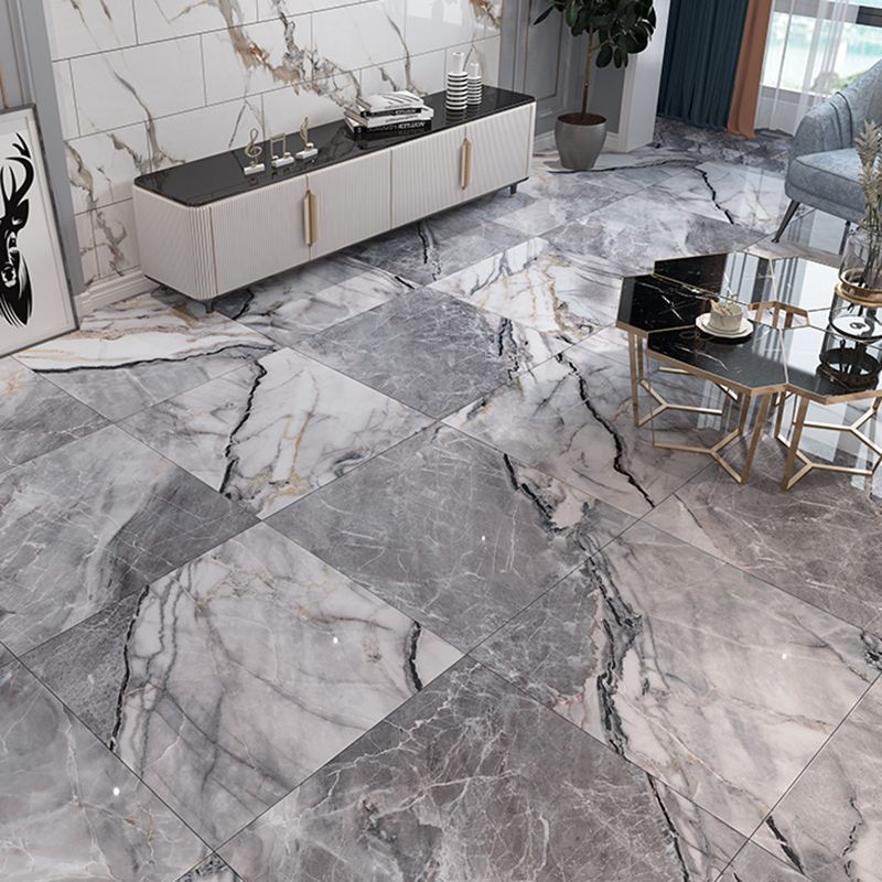 Water Resistant Plastic Floor Stone Look Square Edge Floor Tile Clearhalo 'Flooring 'Home Improvement' 'home_improvement' 'home_improvement_vinyl_flooring' 'Vinyl Flooring' 'vinyl_flooring' Walls and Ceiling' 1200x1200_2399e9e2-f1cb-4781-a418-90f36ca2ae54