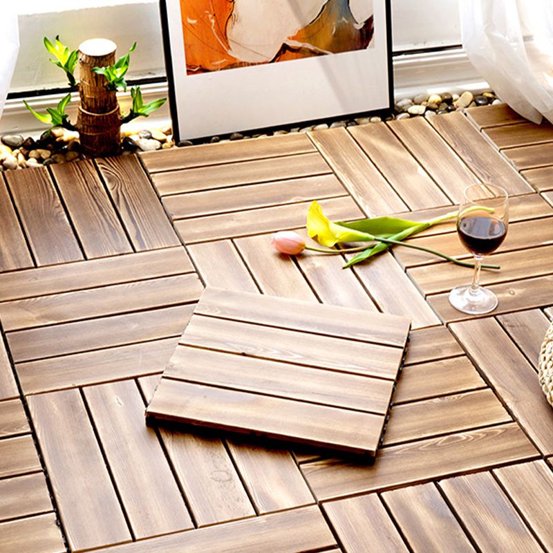 Traditional Waterproof Wood Flooring Wood Floor Planks with Click-Locking Clearhalo 'Flooring 'Hardwood Flooring' 'hardwood_flooring' 'Home Improvement' 'home_improvement' 'home_improvement_hardwood_flooring' Walls and Ceiling' 1200x1200_2432a6f8-44e4-489a-8440-538a18199147