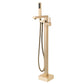 Floor Mounted Metal Freestanding Tub Filler Swivel Freestanding Tub Filler Trim in Gold Clearhalo 'Bathroom Remodel & Bathroom Fixtures' 'Bathtub Faucets' 'bathtub_faucets' 'Home Improvement' 'home_improvement' 'home_improvement_bathtub_faucets' 1200x1200_2478124d-f4dd-418c-931d-4da85dab9e07
