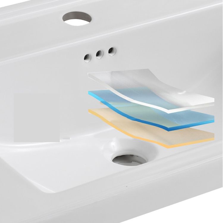 Modern Bathroom Sink Porcelain Rectangular Drop-in Bathroom Sink with Pop-Up Drain Clearhalo 'Bathroom Remodel & Bathroom Fixtures' 'Bathroom Sinks & Faucet Components' 'Bathroom Sinks' 'bathroom_sink' 'Home Improvement' 'home_improvement' 'home_improvement_bathroom_sink' 1200x1200_247d8ba9-7a98-4d69-bd40-082b93173af3