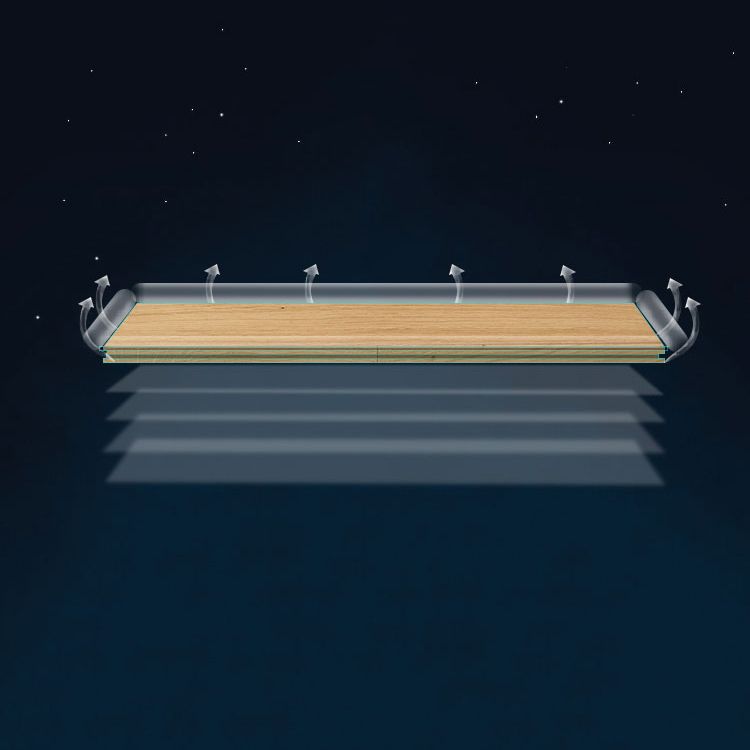 Modern Solid Wood Flooring Pure Color Interlocking Plank Flooring Clearhalo 'Flooring 'Hardwood Flooring' 'hardwood_flooring' 'Home Improvement' 'home_improvement' 'home_improvement_hardwood_flooring' Walls and Ceiling' 1200x1200_2495dc02-da5b-4450-b0f3-a4d20e81dd84