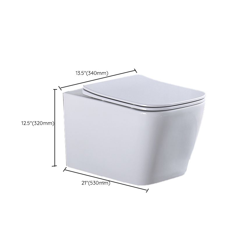 Modern White Ceramic Flush Toilet Wall Hung Urine Toilet with Seat for Bathroom Clearhalo 'Bathroom Remodel & Bathroom Fixtures' 'Home Improvement' 'home_improvement' 'home_improvement_toilets' 'Toilets & Bidets' 'Toilets' 1200x1200_24c15e54-9077-4ed6-b55d-bcce001edc2b
