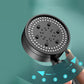 Modern 6 Setting Shower Head Adjustable Spray Pattern Matte Black Round Shower Head Clearhalo 'Bathroom Remodel & Bathroom Fixtures' 'Home Improvement' 'home_improvement' 'home_improvement_shower_heads' 'Shower Heads' 'shower_heads' 'Showers & Bathtubs Plumbing' 'Showers & Bathtubs' 1200x1200_24d0418d-4a2d-4a3e-b496-9061e7146b99