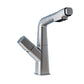 Modern Swivel Spout Vessel Faucet Centerset Bathroom Faucet with Knob Handle Clearhalo 'Bathroom Remodel & Bathroom Fixtures' 'Bathroom Sink Faucets' 'Bathroom Sinks & Faucet Components' 'bathroom_sink_faucets' 'Home Improvement' 'home_improvement' 'home_improvement_bathroom_sink_faucets' 1200x1200_24d60c68-7f1c-43f7-9f8a-760d984fd221