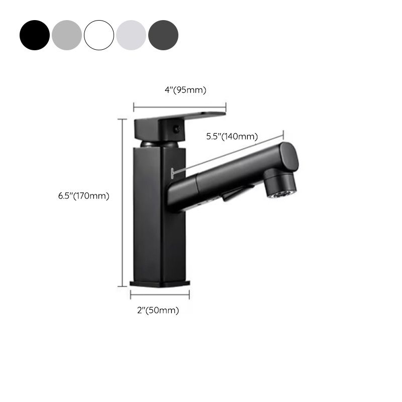 Bathroom Vessel Faucet Lever Handle 1 Hole Vessel Sink Faucet Clearhalo 'Bathroom Remodel & Bathroom Fixtures' 'Bathroom Sink Faucets' 'Bathroom Sinks & Faucet Components' 'bathroom_sink_faucets' 'Home Improvement' 'home_improvement' 'home_improvement_bathroom_sink_faucets' 1200x1200_24d8d876-cffb-46ec-8eec-d36d83addea9