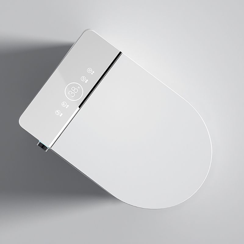 White Floor Mount Bidet Elongated Modern Vitreous China Bidets Clearhalo 'Bathroom Remodel & Bathroom Fixtures' 'Bidets' 'Home Improvement' 'home_improvement' 'home_improvement_bidets' 'Toilets & Bidets' 1200x1200_24ef0145-25d7-4364-beea-6bb9290296c7