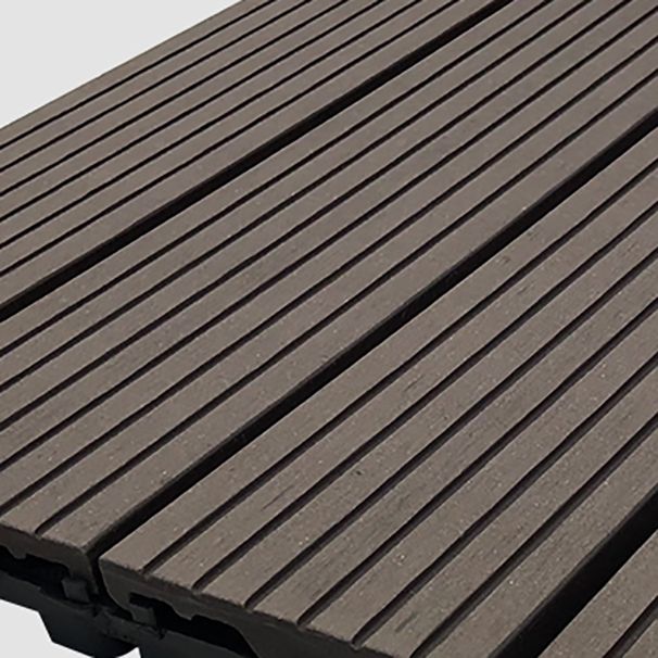 Composite Square Decking Tiles Interlocking Striped Pattern Patio Flooring Tiles Clearhalo 'Home Improvement' 'home_improvement' 'home_improvement_outdoor_deck_tiles_planks' 'Outdoor Deck Tiles & Planks' 'Outdoor Flooring & Tile' 'Outdoor Remodel' 'outdoor_deck_tiles_planks' 1200x1200_24fca32f-41a5-42ac-bb8f-cc26778b3692