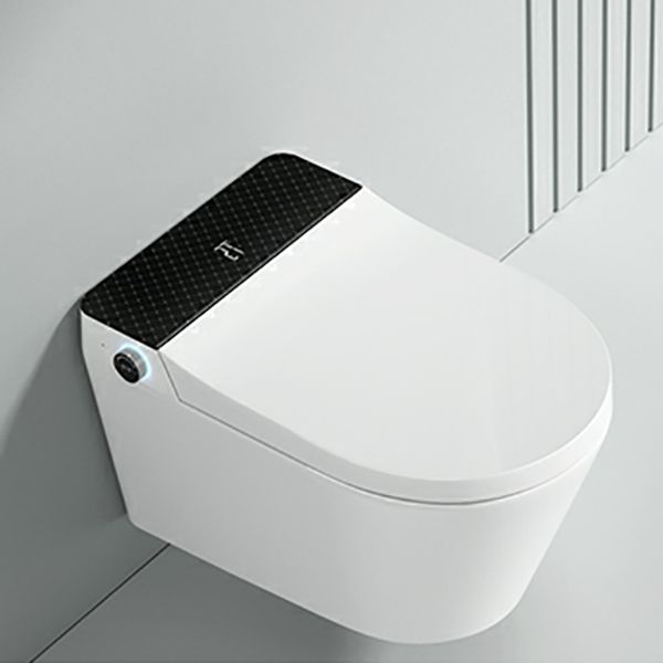 Elongated Ceramic Stain Resistant Smart Bidet with Heated Seat Clearhalo 'Bathroom Remodel & Bathroom Fixtures' 'Bidets' 'Home Improvement' 'home_improvement' 'home_improvement_bidets' 'Toilets & Bidets' 1200x1200_25280bca-db7c-4bf5-81dd-30d6dfdccb89