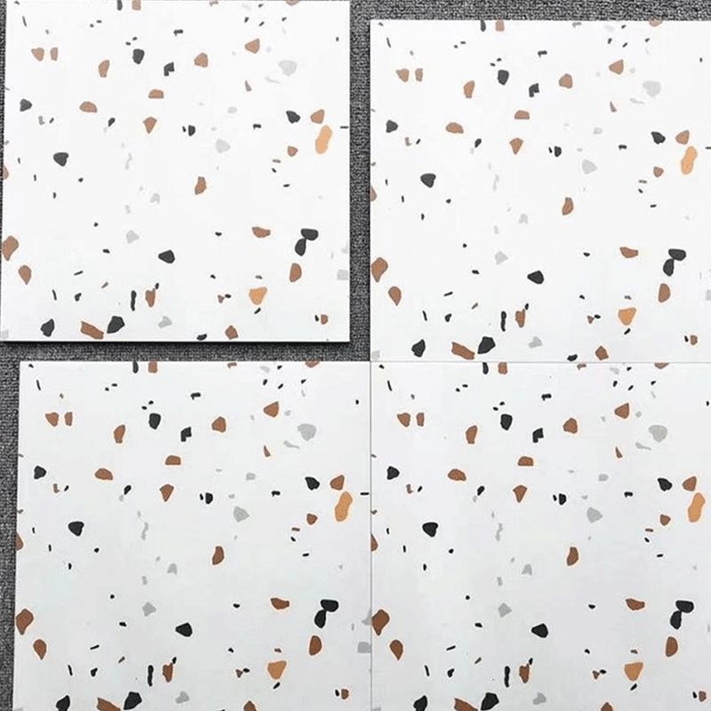 Modern Style Waterproof Floor Tile Straight Edge Square Terrazzo Effect Floor Tile Clearhalo 'Floor Tiles & Wall Tiles' 'floor_tiles_wall_tiles' 'Flooring 'Home Improvement' 'home_improvement' 'home_improvement_floor_tiles_wall_tiles' Walls and Ceiling' 1200x1200_256211d2-153a-43d4-83ab-3bc7914cf511