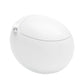 Round Bidet with Heated Seat White 21.25" High Ceramic Floor Mount Bidet Clearhalo 'Bathroom Remodel & Bathroom Fixtures' 'Bidets' 'Home Improvement' 'home_improvement' 'home_improvement_bidets' 'Toilets & Bidets' 1200x1200_256b677d-56c0-4657-8482-4351aa887c7a