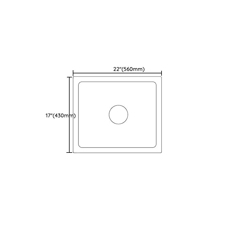 Quartz Kitchen Sink Contemporary Rectangular Shape Kitchen Sink with 1-Bowl Clearhalo 'Home Improvement' 'home_improvement' 'home_improvement_kitchen_sinks' 'Kitchen Remodel & Kitchen Fixtures' 'Kitchen Sinks & Faucet Components' 'Kitchen Sinks' 'kitchen_sinks' 1200x1200_25c110cb-ae09-4a5f-be28-8366dc4cb574