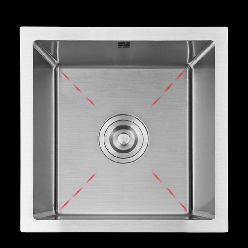 Contemporary Style Kitchen Sink Stainless Steel Rectangle Drop-In Kitchen Sink Clearhalo 'Home Improvement' 'home_improvement' 'home_improvement_kitchen_sinks' 'Kitchen Remodel & Kitchen Fixtures' 'Kitchen Sinks & Faucet Components' 'Kitchen Sinks' 'kitchen_sinks' 1200x1200_25d0b157-d61a-4492-9c33-6ceed960dc31