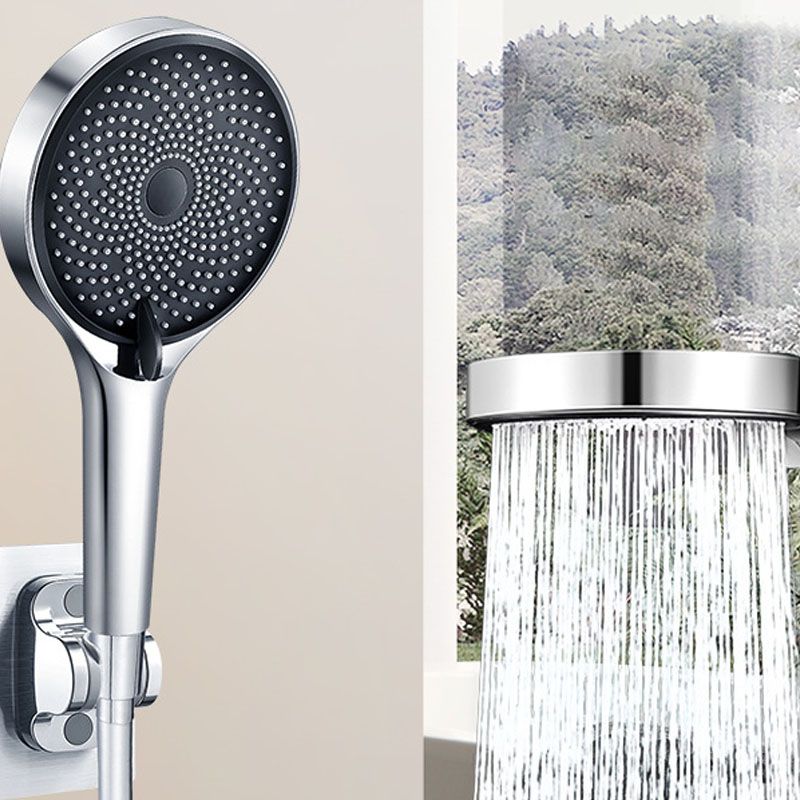 3 Sprays Shower Head Wall-Mount Adjustable Spray Pattern Handheld Shower Head Clearhalo 'Bathroom Remodel & Bathroom Fixtures' 'Home Improvement' 'home_improvement' 'home_improvement_shower_heads' 'Shower Heads' 'shower_heads' 'Showers & Bathtubs Plumbing' 'Showers & Bathtubs' 1200x1200_25e31b48-7bdd-4437-866b-825ed0604271