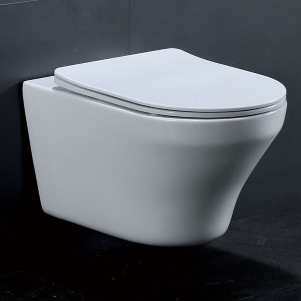 Contemporary All-In-One Flush Toilet Wall Mount Porcelain Toilet Clearhalo 'Bathroom Remodel & Bathroom Fixtures' 'Home Improvement' 'home_improvement' 'home_improvement_toilets' 'Toilets & Bidets' 'Toilets' 1200x1200_26151861-3820-45a8-827b-8d969aee8ae8