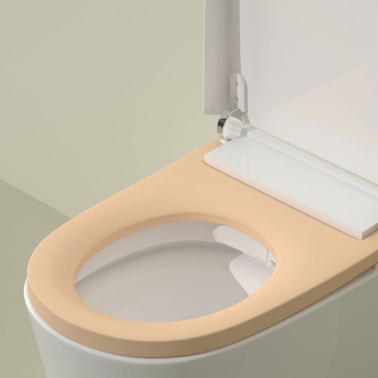 White Smart Toilet Ceramic Contemporary Foot Sensor Elongated Clearhalo 'Bathroom Remodel & Bathroom Fixtures' 'Bidets' 'Home Improvement' 'home_improvement' 'home_improvement_bidets' 'Toilets & Bidets' 1200x1200_262ed8c3-d229-4b83-a07c-b4d77288d6f5