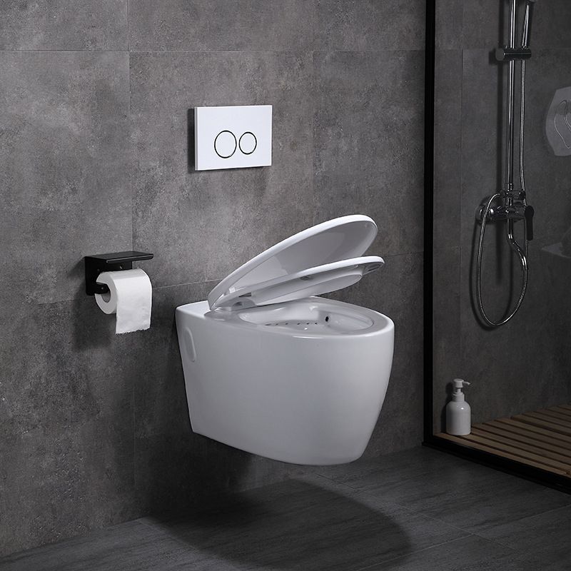 Modern Wall Hung Toilet Bowl One-Piece Urine Toilet with Seat for Washroom Clearhalo 'Bathroom Remodel & Bathroom Fixtures' 'Home Improvement' 'home_improvement' 'home_improvement_toilets' 'Toilets & Bidets' 'Toilets' 1200x1200_26413bab-5fa0-4623-bec3-97eee4ff023d