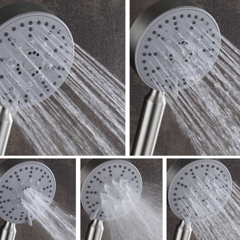 Wall Mounted Metal Tub Filler Low Arc Swivel Bathroom Faucet Clearhalo 'Bathroom Remodel & Bathroom Fixtures' 'Bathtub Faucets' 'bathtub_faucets' 'Home Improvement' 'home_improvement' 'home_improvement_bathtub_faucets' 1200x1200_2690d33d-8a83-45c8-b5cf-3bf60f7b3e9e