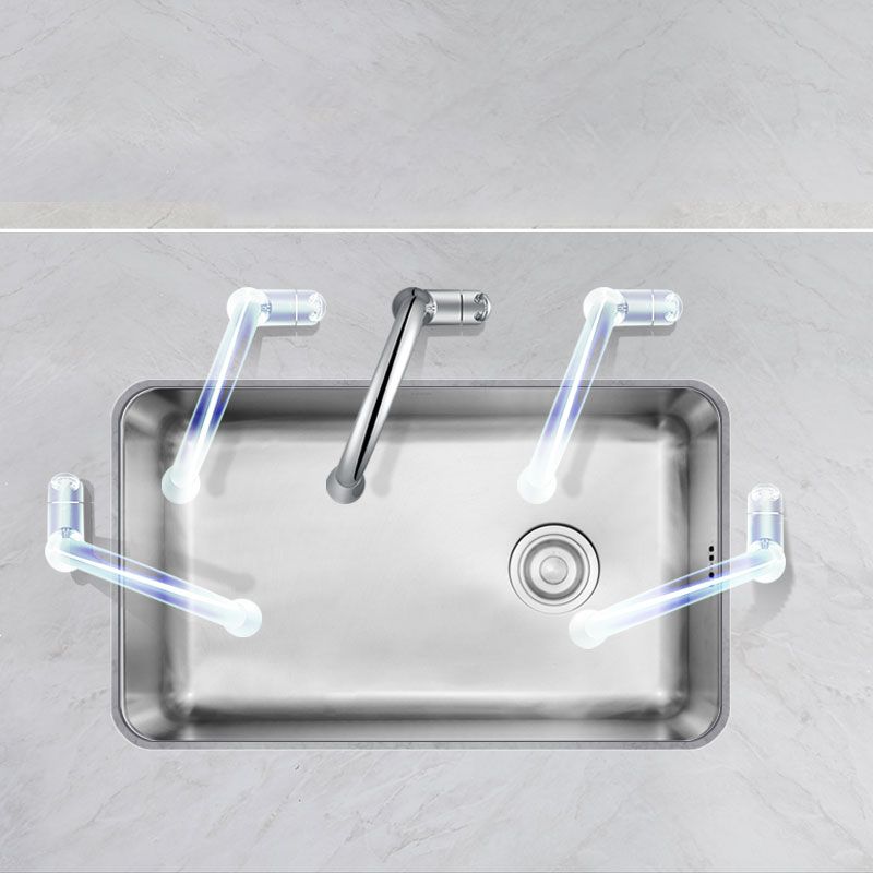 Stainless Steel Kitchen Sink Single Basin Kitchen Sink with Faucet Included Clearhalo 'Home Improvement' 'home_improvement' 'home_improvement_kitchen_sinks' 'Kitchen Remodel & Kitchen Fixtures' 'Kitchen Sinks & Faucet Components' 'Kitchen Sinks' 'kitchen_sinks' 1200x1200_26f7cb88-05a0-4cab-9287-5aa6a74e4c4e