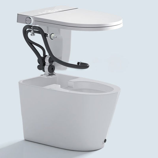 Stain Resistant Elongated Bidet Seat White Contemporary All-in-One Bidet Clearhalo 'Bathroom Remodel & Bathroom Fixtures' 'Bidets' 'Home Improvement' 'home_improvement' 'home_improvement_bidets' 'Toilets & Bidets' 1200x1200_27847d53-0d1e-4f2a-a211-5c881b7657d4