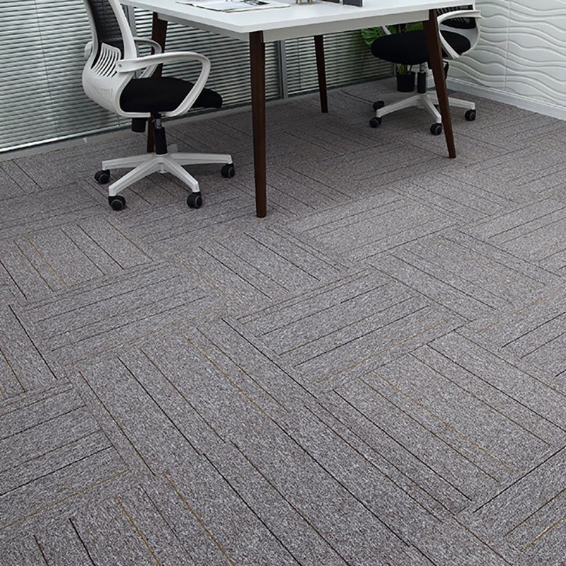 Indoor Carpet Tile Level Loop Non-Skid Carpet Tiles with Waterproof Clearhalo 'Carpet Tiles & Carpet Squares' 'carpet_tiles_carpet_squares' 'Flooring 'Home Improvement' 'home_improvement' 'home_improvement_carpet_tiles_carpet_squares' Walls and Ceiling' 1200x1200_27b47f55-14fc-4434-b676-c0225dd5d2c9