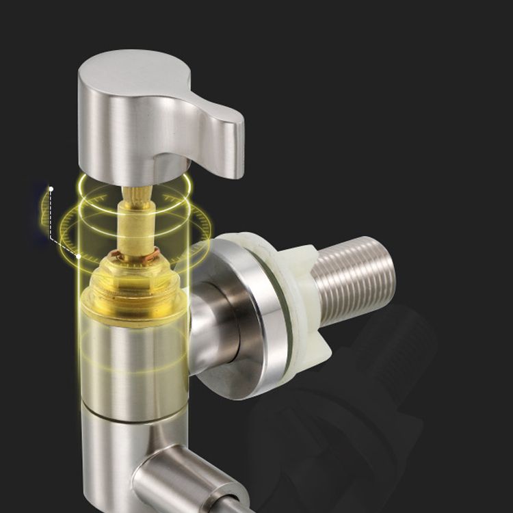 Modern Single Level Bar Faucet 1 Hole No Sensor Kitchen Faucet Clearhalo 'Home Improvement' 'home_improvement' 'home_improvement_kitchen_faucets' 'Kitchen Faucets' 'Kitchen Remodel & Kitchen Fixtures' 'Kitchen Sinks & Faucet Components' 'kitchen_faucets' 1200x1200_2813a32e-a661-4a4d-8831-cf5bab97ae92