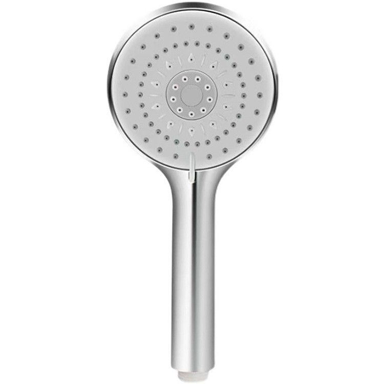 Modern Adjustable Hand Shower Chrome Round Handheld Shower Head Clearhalo 'Bathroom Remodel & Bathroom Fixtures' 'Home Improvement' 'home_improvement' 'home_improvement_shower_heads' 'Shower Heads' 'shower_heads' 'Showers & Bathtubs Plumbing' 'Showers & Bathtubs' 1200x1200_282fe74e-b9c3-42b5-b9c3-6e8dc4153ee0