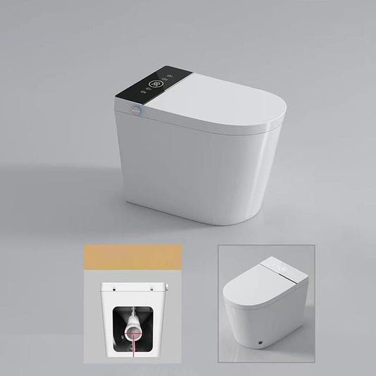 Simple Elongated All-in-One Bidet Ceramic Smart Toilet Bidet with Heated Seat Clearhalo 'Bathroom Remodel & Bathroom Fixtures' 'Bidets' 'Home Improvement' 'home_improvement' 'home_improvement_bidets' 'Toilets & Bidets' 1200x1200_28402ae3-6f10-4ddd-9e3c-bea2151e27d2