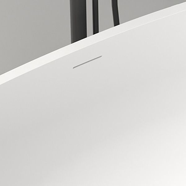 Freestanding Soaking Bathtub Antique Finish Oval Modern Bath Clearhalo 'Bathroom Remodel & Bathroom Fixtures' 'Bathtubs' 'Home Improvement' 'home_improvement' 'home_improvement_bathtubs' 'Showers & Bathtubs' 1200x1200_285a9607-6e75-4402-929c-f935fa54327d