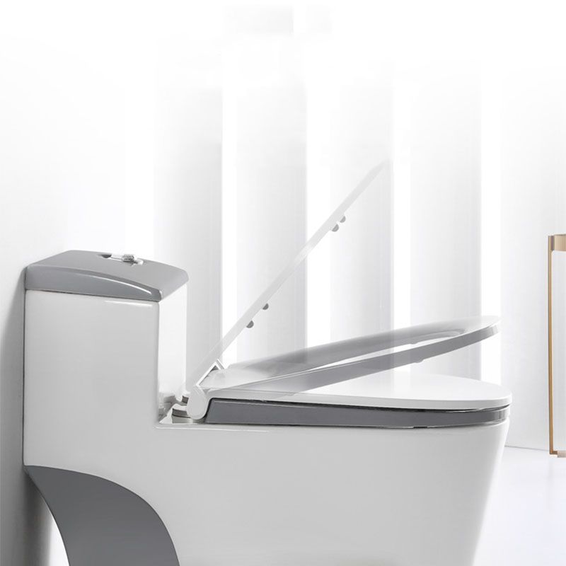 Siphon JetFlush Toilet Traditional One-Piece Toilet with Slow Close Seat Clearhalo 'Bathroom Remodel & Bathroom Fixtures' 'Home Improvement' 'home_improvement' 'home_improvement_toilets' 'Toilets & Bidets' 'Toilets' 1200x1200_286f2eb3-50ae-4341-ab17-b8f5703c8463