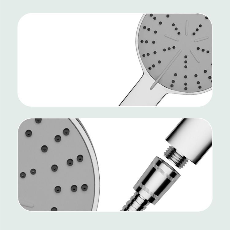 Modern Pressure Balanced Diverter Valve Shower Metal Shower Head Shower Faucet On Wall Clearhalo 'Bathroom Remodel & Bathroom Fixtures' 'Home Improvement' 'home_improvement' 'home_improvement_shower_faucets' 'Shower Faucets & Systems' 'shower_faucets' 'Showers & Bathtubs Plumbing' 'Showers & Bathtubs' 1200x1200_28923206-e235-404f-9581-4f09029744cf