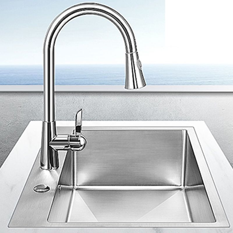 Stainless Steel Drop-In Kitchen Sink Overflow Hole Design Kitchen Sink with Faucet Clearhalo 'Home Improvement' 'home_improvement' 'home_improvement_kitchen_sinks' 'Kitchen Remodel & Kitchen Fixtures' 'Kitchen Sinks & Faucet Components' 'Kitchen Sinks' 'kitchen_sinks' 1200x1200_289835b0-bf50-421e-ba5e-73b48e407c6e