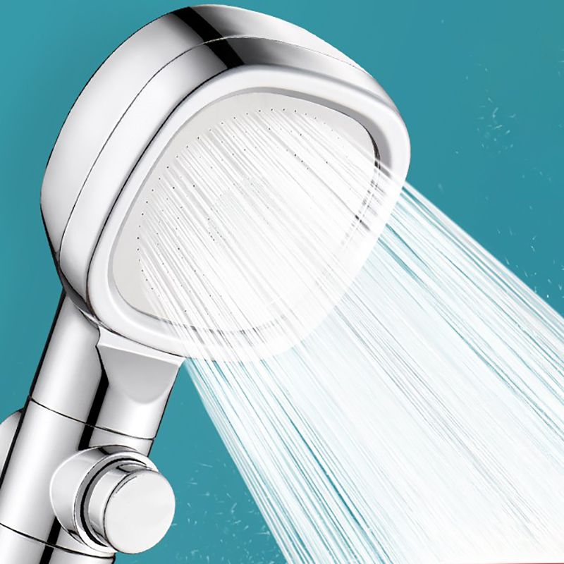 Shower Head Bathroom Square Controlled Brass Handheld Shower Head Clearhalo 'Bathroom Remodel & Bathroom Fixtures' 'Home Improvement' 'home_improvement' 'home_improvement_shower_heads' 'Shower Heads' 'shower_heads' 'Showers & Bathtubs Plumbing' 'Showers & Bathtubs' 1200x1200_28e41dea-ea92-4316-a9df-47b175578c94