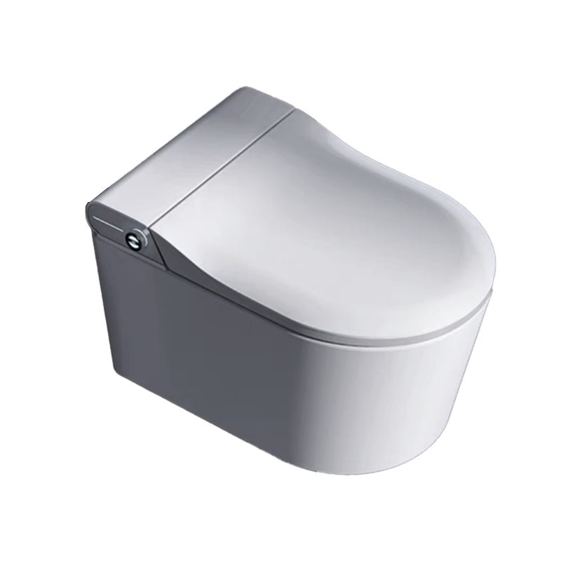 Wall Hung Toilet Set with Warm Air Dryer and Foot Sensor Flushing Type Clearhalo 'Bathroom Remodel & Bathroom Fixtures' 'Bidets' 'Home Improvement' 'home_improvement' 'home_improvement_bidets' 'Toilets & Bidets' 1200x1200_291b2c7b-491a-4a4a-a5c2-8cd0066b32bc