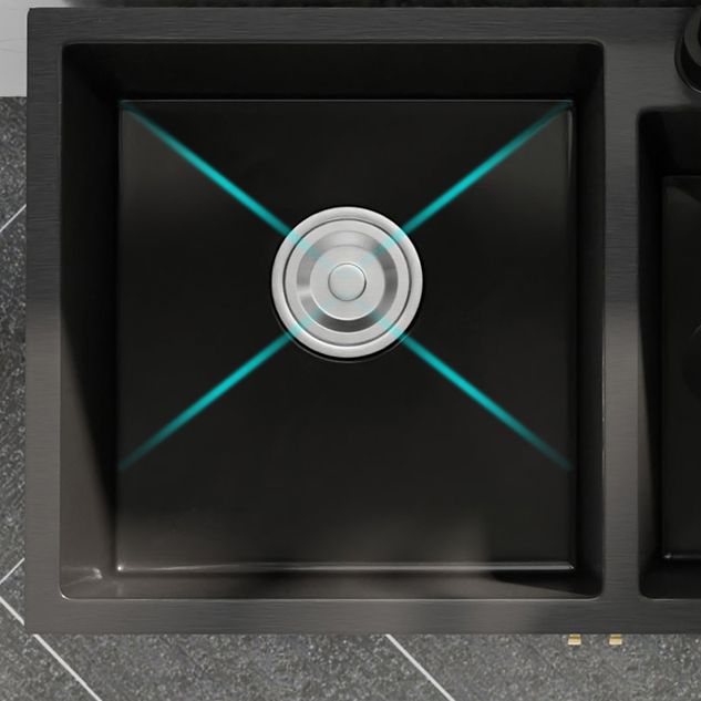 Modern Style Kitchen Sink Stainless Steel All-in-one Kitchen Sink Clearhalo 'Home Improvement' 'home_improvement' 'home_improvement_kitchen_sinks' 'Kitchen Remodel & Kitchen Fixtures' 'Kitchen Sinks & Faucet Components' 'Kitchen Sinks' 'kitchen_sinks' 1200x1200_292c3d99-7811-4a00-9820-c89705872f2c