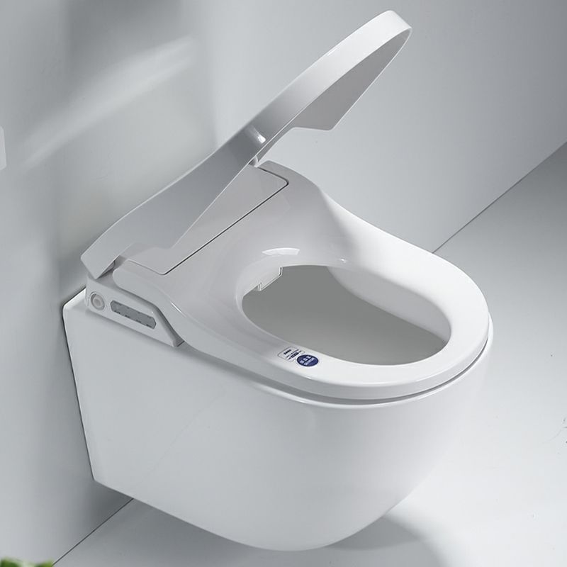 Modern Wall Hung Toilet Set with Temperature Control and Heated Seat Clearhalo 'Bathroom Remodel & Bathroom Fixtures' 'Bidets' 'Home Improvement' 'home_improvement' 'home_improvement_bidets' 'Toilets & Bidets' 1200x1200_2937682d-b58e-4180-88ae-7c4a8017d232